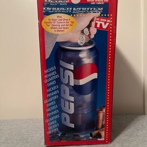 Pepsi Power Coin Sorter with Blue and Red Design